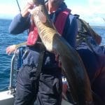 David Edwards – Paul from Cork with a Ling nudging 20lb