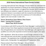 NCFFI – 2016 Home Nations