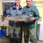 Olivier Jamet, France, with his 15.8 lbs. Erriff cracker