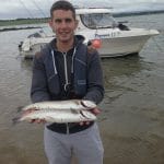 Paul Kane, Longford & Australia, with two fine Moy Estuary sea trout