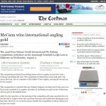 McCann wins international angling gold