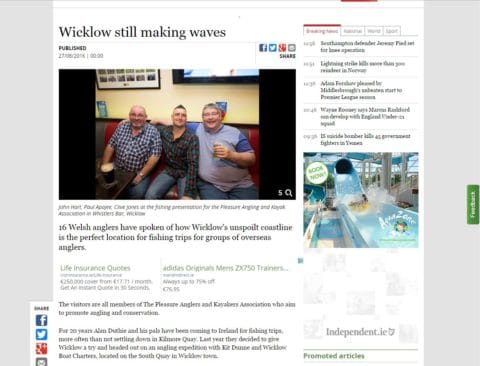 Wicklow still making waves
