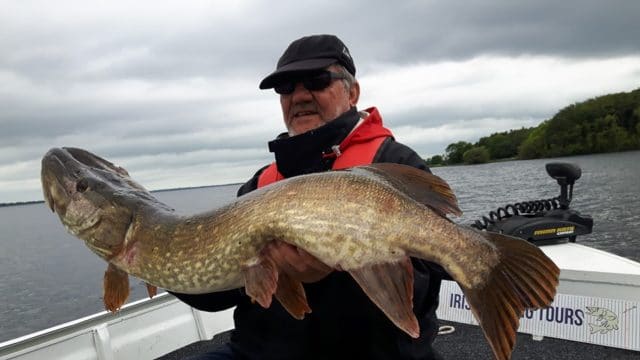 Christian with his 3 100cm plus pike of the week