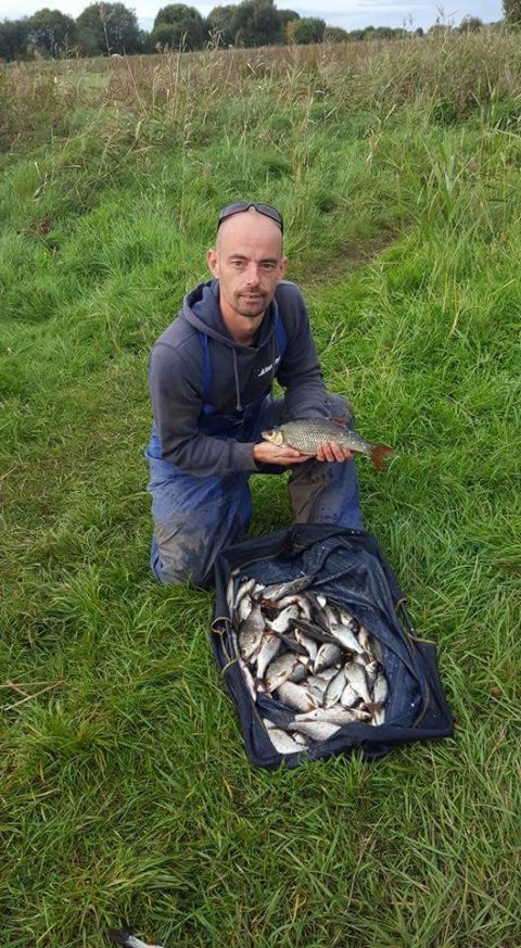 Lots of roach were caught