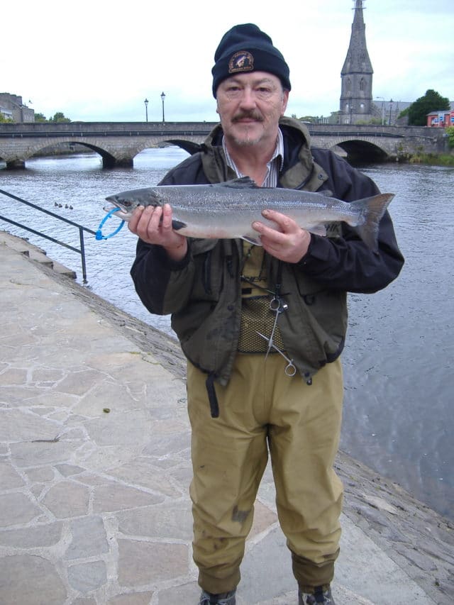Bernard Breslin Dublin 1 Sal. 5.5 lbs on worm