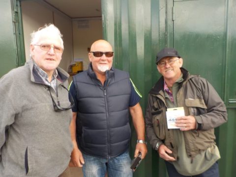 Joint winners for the biggest brownie - Sean Calanan and Michael Corbett