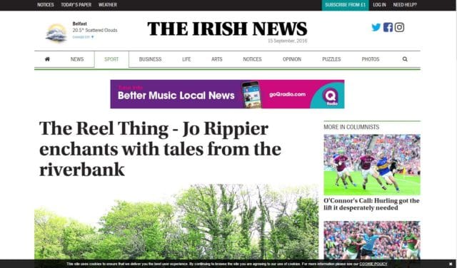 The Reel Thing - Jo Rippier enchants with tales from the riverbank
