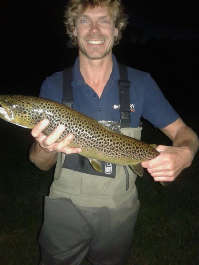 Bandon trout of over 4lb for Evan Craig