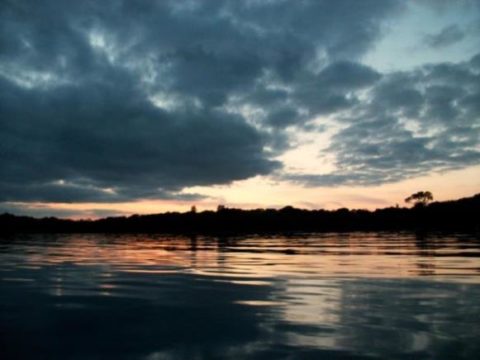 ‘Autumn dusk’ – Lough Sheelin