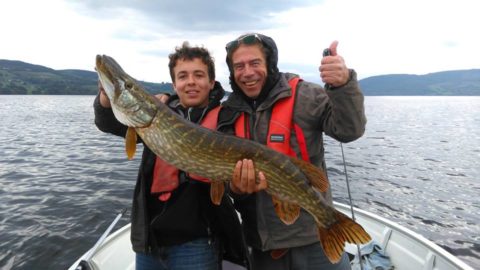 Best of 5 fish for father and son team Jess Johnson and Sirius from Germany