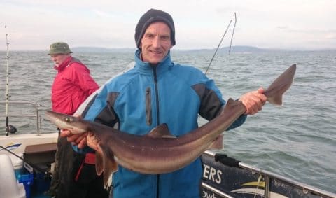 John Stevenson with his Wicklow Specimen Spur of 15.5lb 