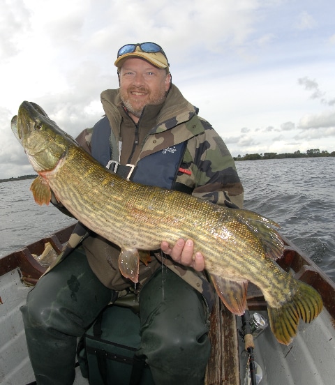 Lovely pike for Mark Holmes