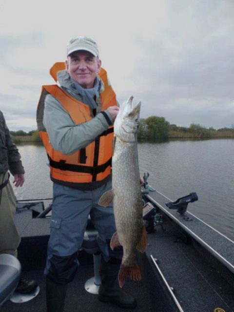 A fine 102cm pike for Pascal