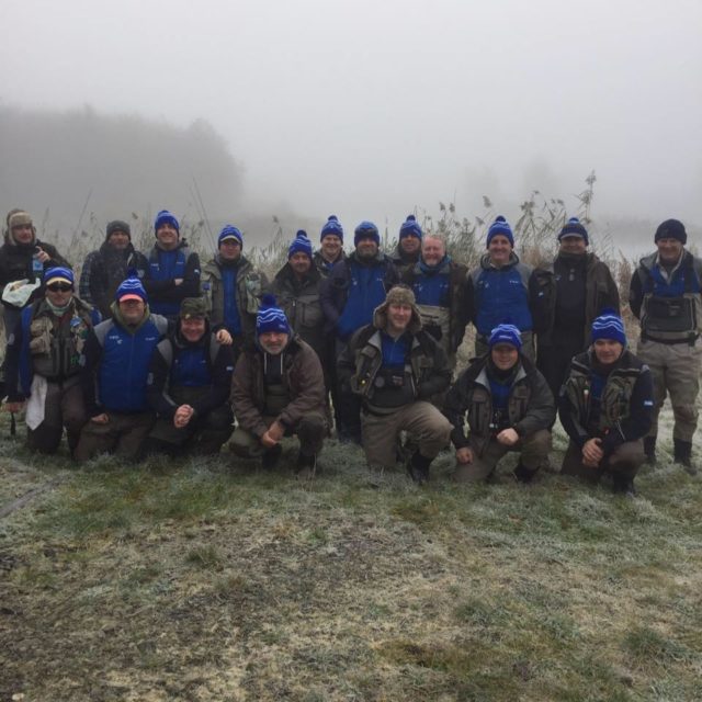 The blue hat gang...