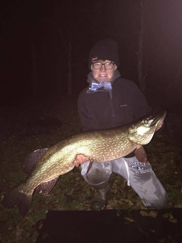 Ethan with 23lb 10ozs pike from the Oaks fishery is our 'Catch of the Week' winner