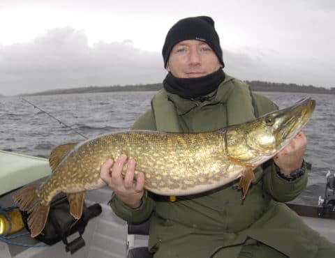 'Catch of the Week' goes to Ray Lynch for the fat pike he caught on Derravaragh last Friday.