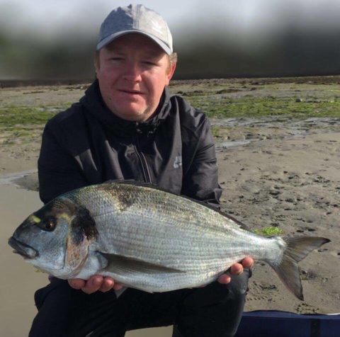 AUGUST - Patrick Fagan with his specimen gilthead bream of 5lb 12.8oz is our ‘Catch of the Week’ winner