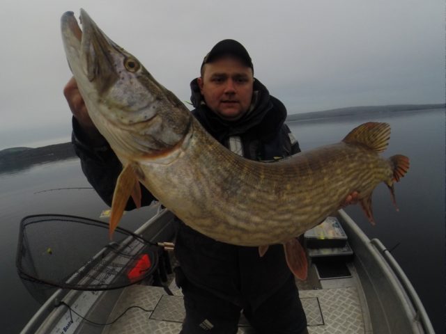 Rafal's pike was 109cm