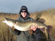 Wayne wins the Killeshandra Festival Steve Farrelly with his 17lb pike