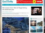 Net Losses | Over 14km of illegal fishing net seized last year