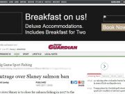 Outrage over Slaney salmon ban, Gorey Guardian Outrage over Slaney salmon ban