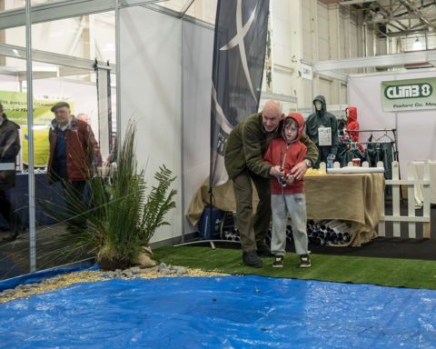 Learn to cast or test your skills in the casting zone