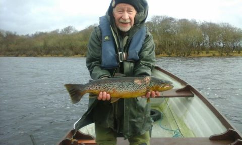 Sean Goulding with a 4Lb 6oz from Lough Conn