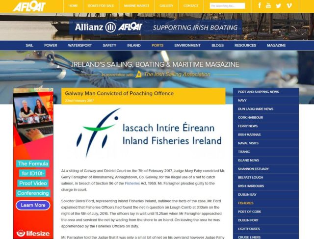 Galway Man Convicted of Poaching Offence