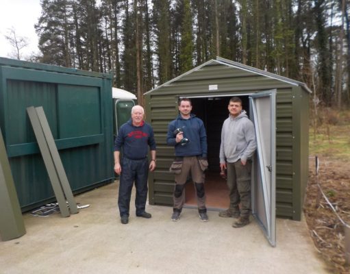 Plenty of trout in Knockaderry ahead of Nadine Fund competition New fishing hut at Knockaderry