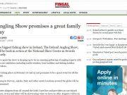 Angling Show promises a great family day, Fingal Independent Angling Show promises a great family day