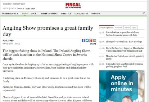 Angling Show promises a great family day