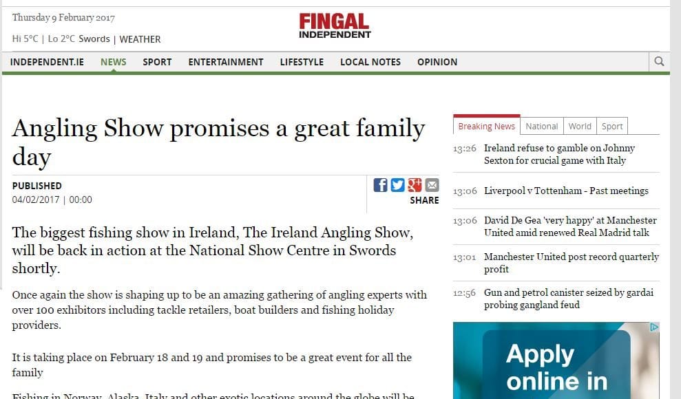 Angling Show promises a great family day