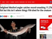 Delighted Wexford angler catches record-smashing 11.27kg fish but this isn't where things FIN-ished for the creature