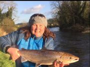 Munster Blackwater catches improve following floods Glenda had a second fish, safely released