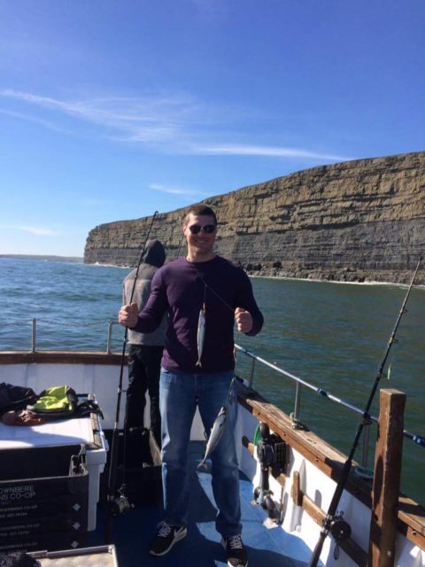Charter boat fishing of the clare coast