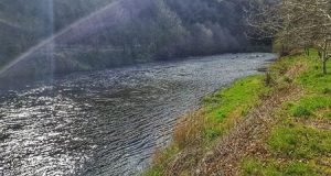 A bend in the river