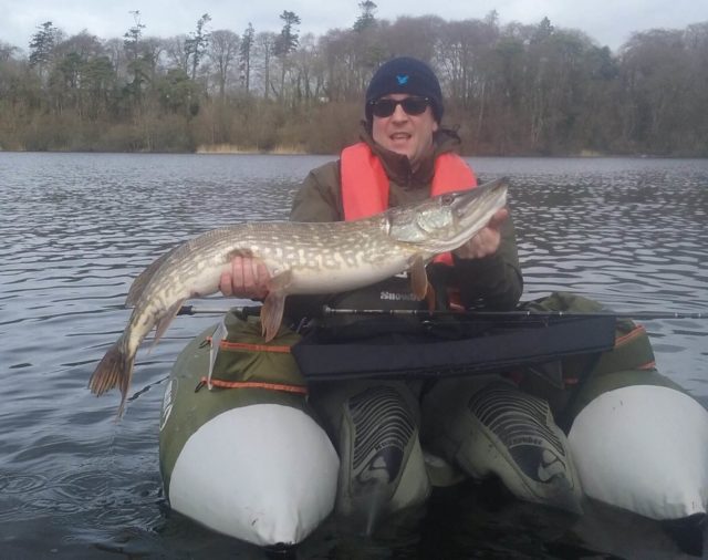 Paul Gordon with one of his better pike