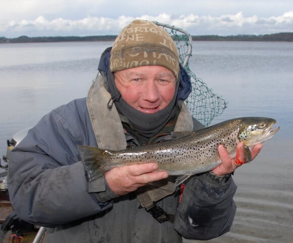 Mick with one of his trout