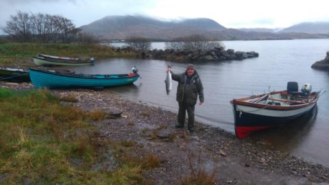 Liam ellis had a 9lb salmon on the troll