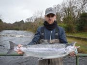 Seven salmon from Drowes last week, Melvin quiet Joe Broderick had a 10½lb salmon on a Black Flying ‘C’ lure