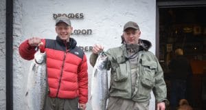 St Patricks Day salmon for J. Adamson and N. Barber