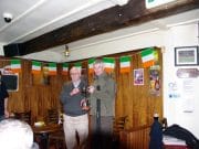 Over 8m of trout wins Carrigavantry Cup Mark Rogan is presented the Carrigavantry Cup