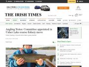 Angling Notes: Committee appointed in Usher Lake coarse fishery move, Irish Times Angling Notes: Committee appointed in Usher Lake coarse fishery move