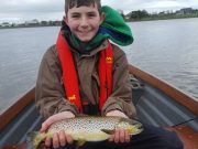 No great hatch at Corrib but some good trout landed John McCarthy and his dad Larry had 6 fish on buzzers