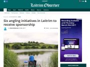 Six angling initiatives in Leitrim to receive sponsorship, The Leitrim Observer http://www.leitrimobserver.ie/news/home/241499/six-angling-initiatives-in-leitrim-to-receive-sponsorship.html