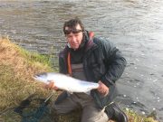 Good run of fish last week at Delphi Robert had an 8.5lb salmon from the Rock Pool