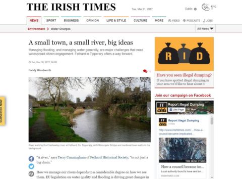 A small town, a small river, big ideas