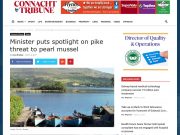 Minister puts spotlight on pike threat to pearl mussel, Connacht Tribune Minister puts spotlight on pike threat to pearl mussel
