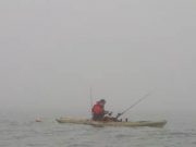 Tough conditions restrict kayak angling in southwest Thought the fog had gone!