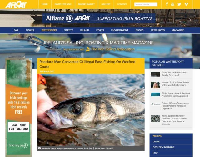 Rosslare Man Convicted Of Illegal Bass Fishing On Wexford Coast
